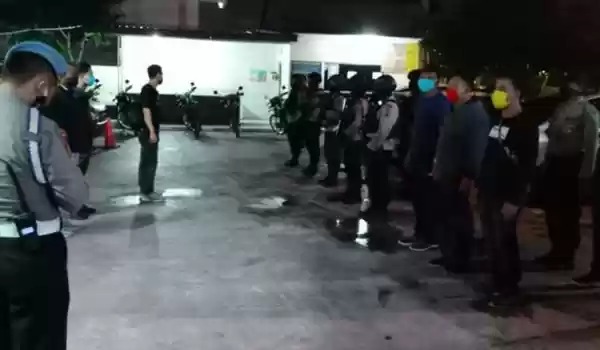 Polsek Percut Seituan Menekan Tindakan 3C dan Amankan 18 Pemuda