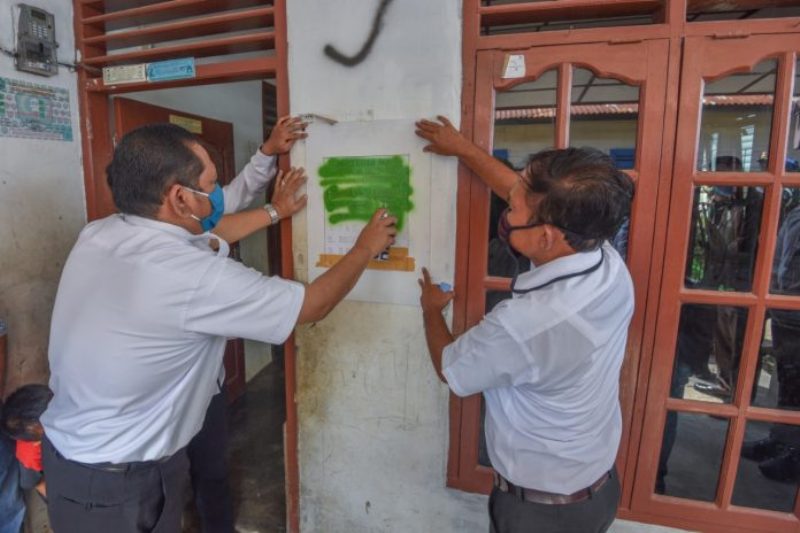 Wali Kota Irsan Efendi Nasution Turun Langsung Pemasangan Label Pada Rumah KPM