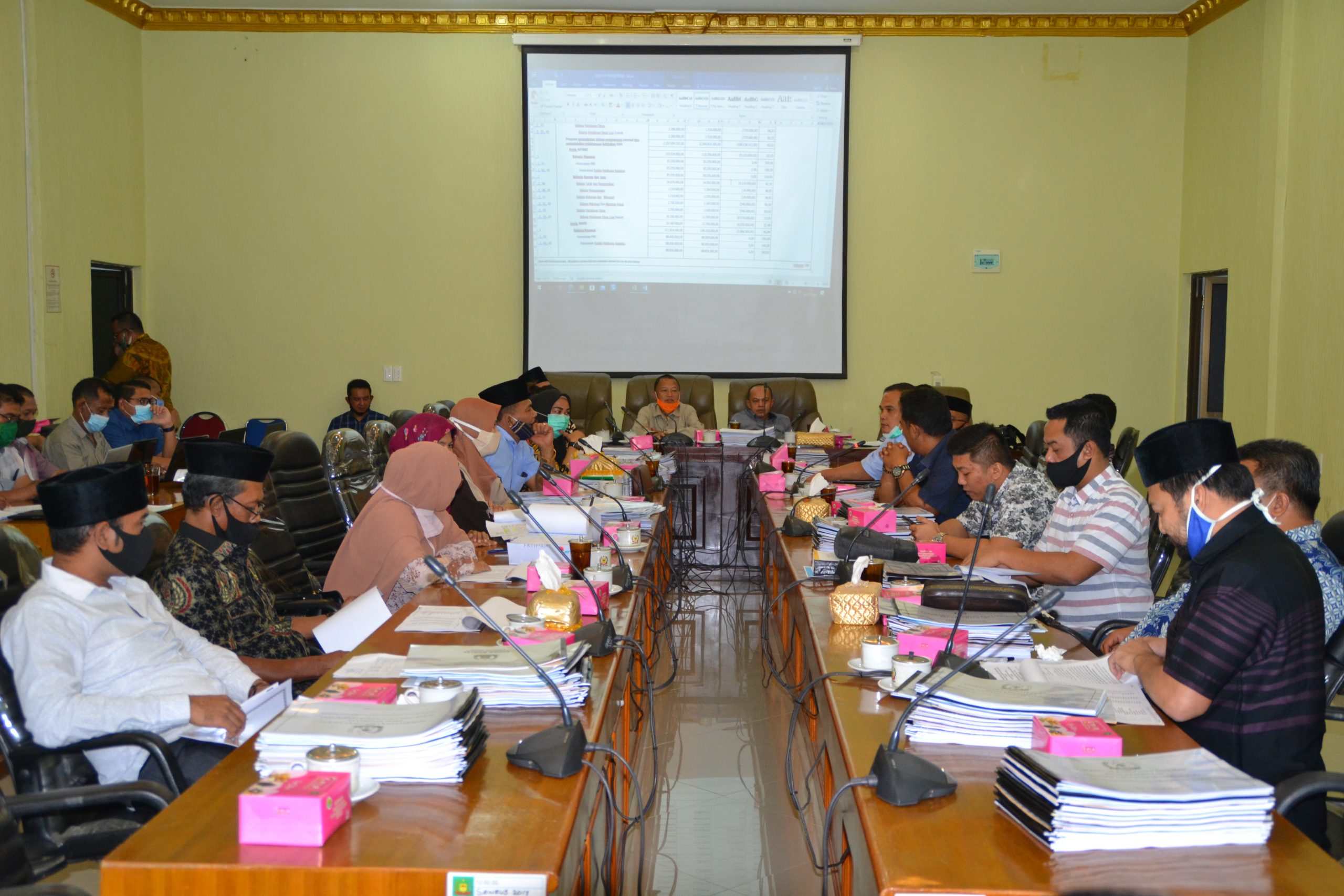 Banggar DPRD Langkat Bahas LPJ Bupati