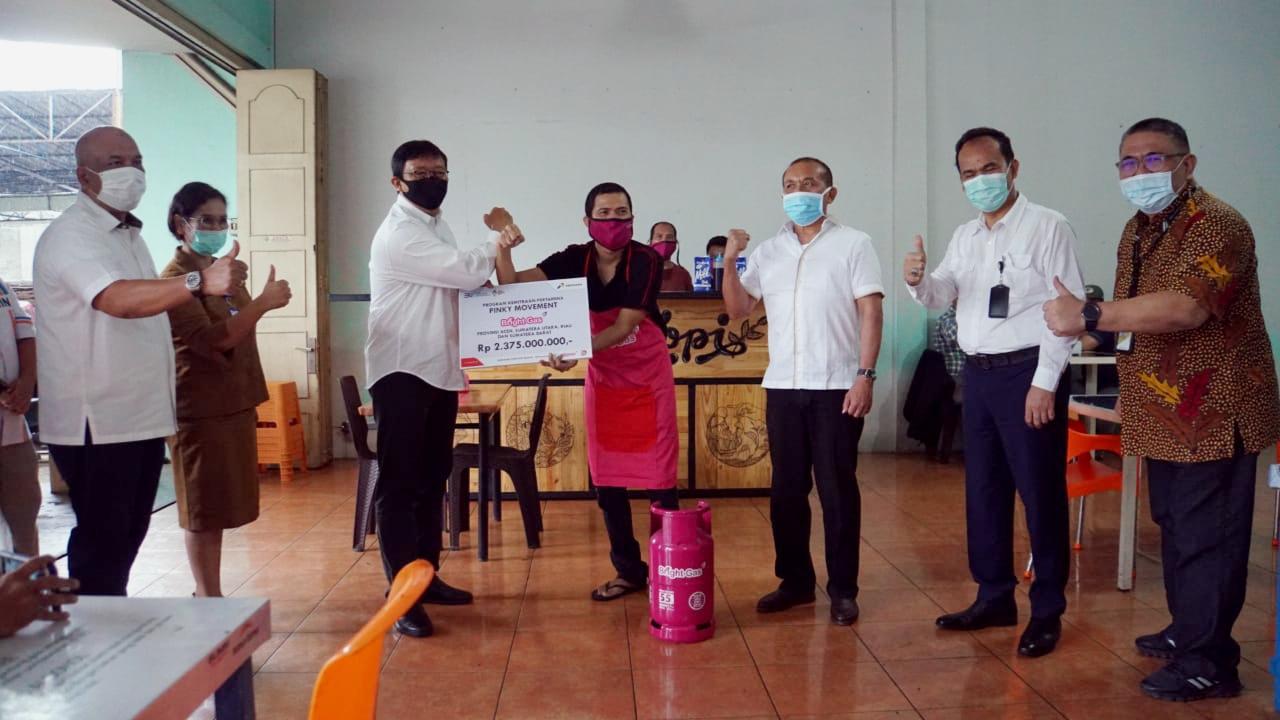 Bersama Bright Gas, Pertamina Bangkitkan UMKM dari Pandemi