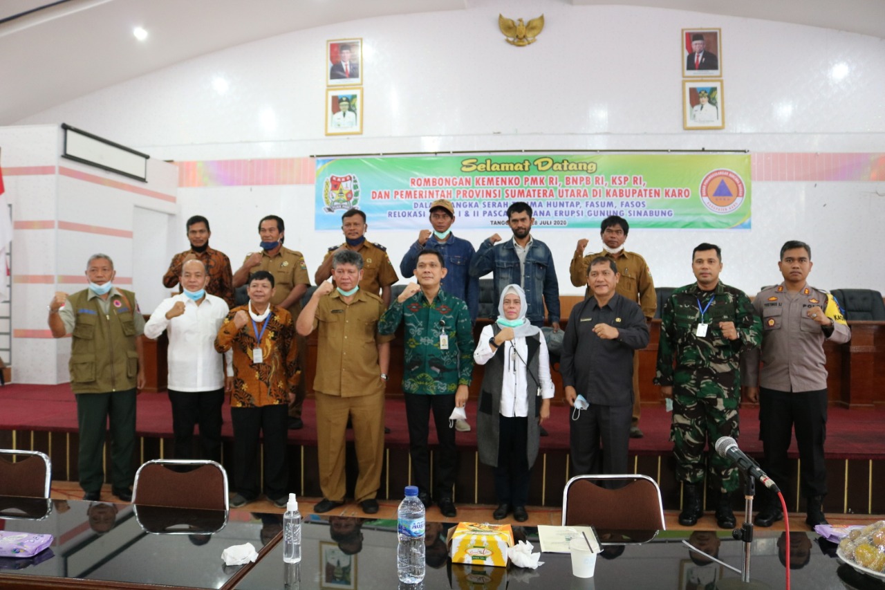 Bupati Karo Terima Kunjungan Kerja Deputi II KSP RI.