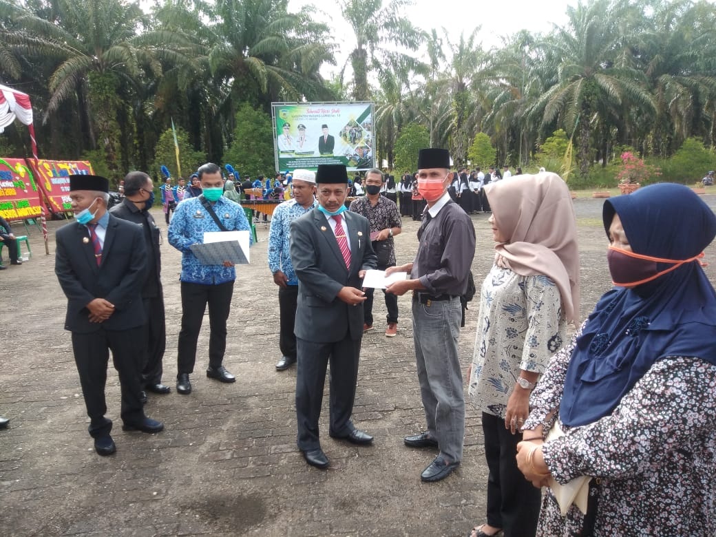 Pemberian Tali Asih Buat Pensiun ASN dan Bingkisan Untuk Tokoh Pemekaran, Peringati Hari Jadi Palas ke-13