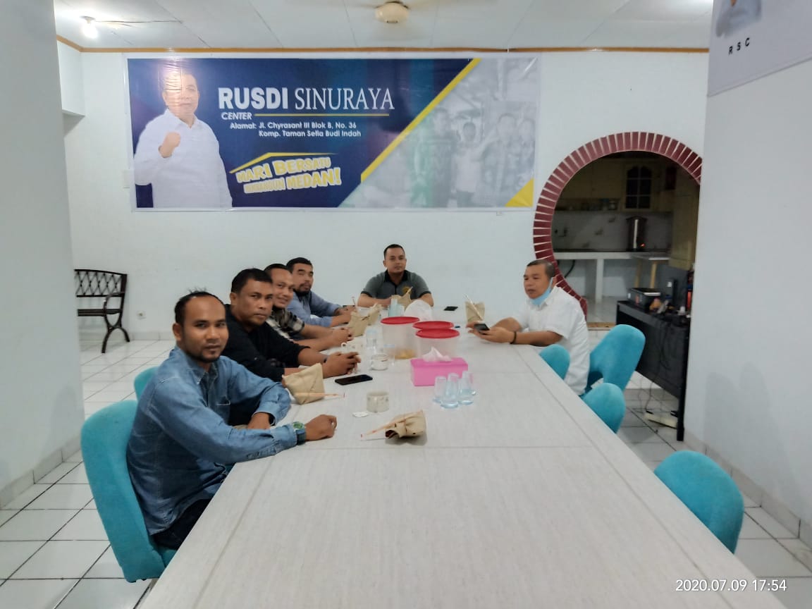 Rusdi Sinuraya Center Undang Fandemi Diskusi, Siapapun Berhak Mencalonkan Diri