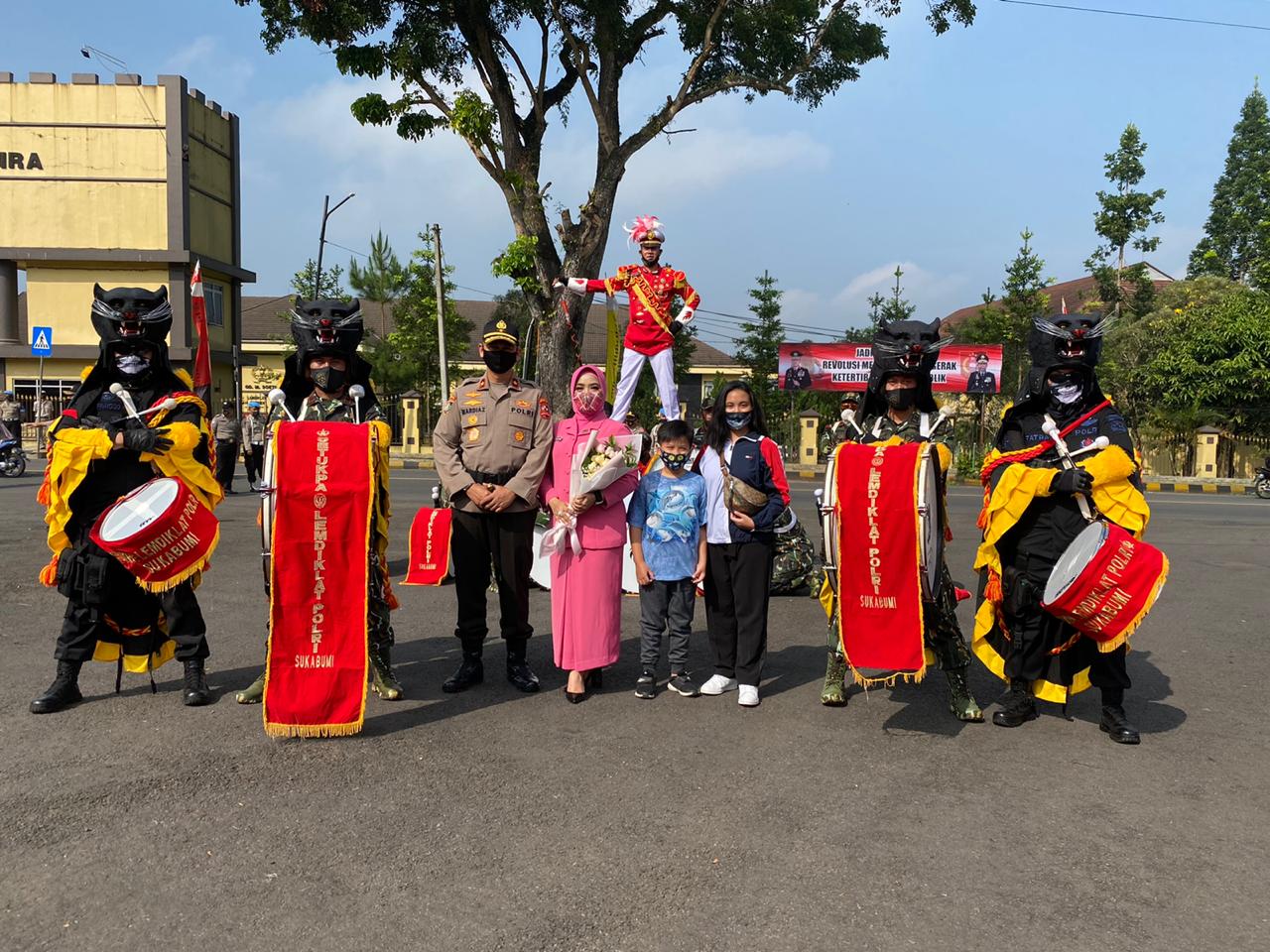 Tiba di Setukpa, Brigjen Pol Mardiaz Disambut Parade Welcome