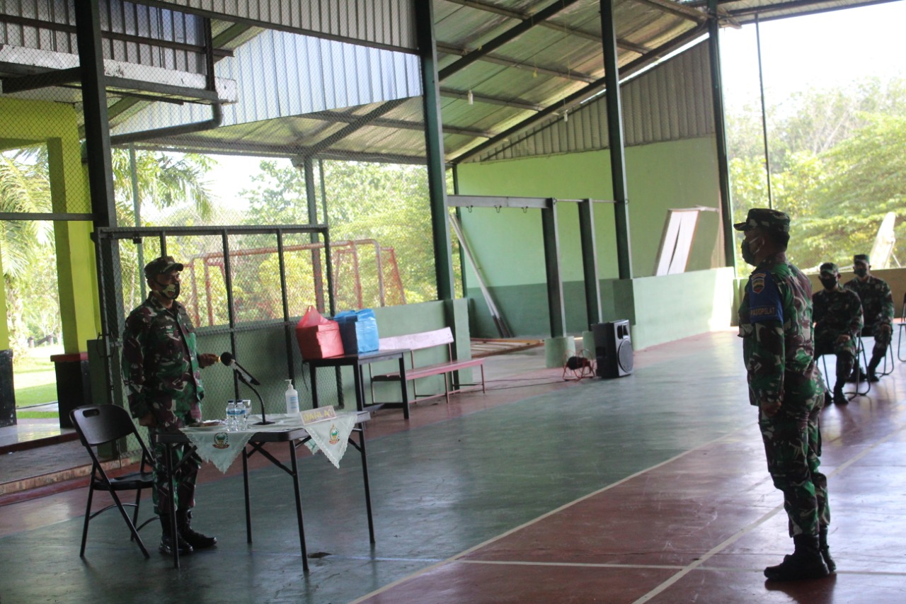 Danbrigif 7/RR Tutup Binbak Kodam I/BB Triwulan II TA 2020