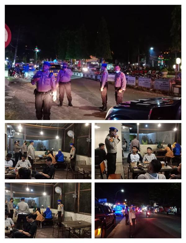Polres Tanjung Balai Patroli Sosialisasi New Normal