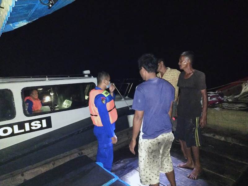 Sat Polair Polres Tanjung Balai Gelar Patroli Antisipasi Kapal Pembawa TKI dan Barang Ilegal