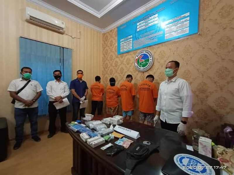 Ungkap Peredaran Narkotika, Polres Labuhan Batu Amankan Ribuan Butir Psikotropika