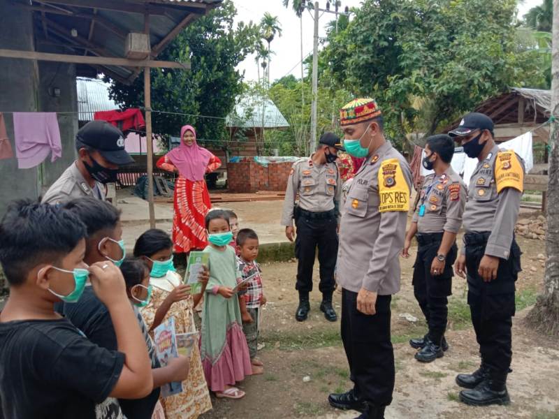 Kapolres Lhokseumawe Bantu Penyandang Disabilitas di Aceh Utara