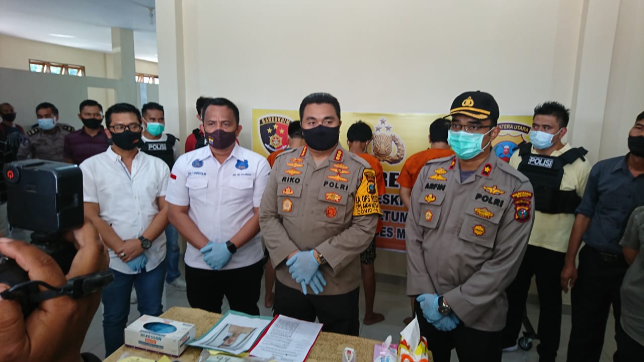 Polsek Patumbak Ringkus 4 Sindikat Narkotika Internasional, 1 Diantaranya Ditembak Mati