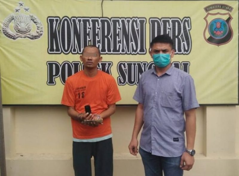 Tekab Polsek Sunggal Ringkus Seorang Pria Jurtul Judi Togel