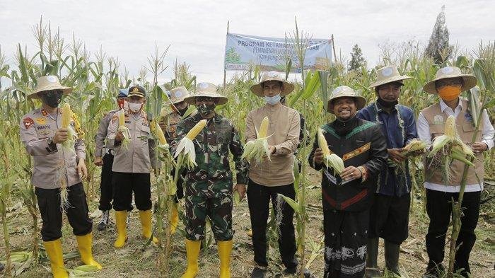 Kapolda Aceh, Pangdam Launching Kampung Tangguh & Program Ketahanan Pangan