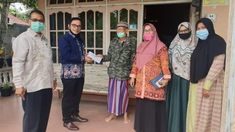 Kepulangan Pasien 03 Kota Solok Disambut Asisten Ekbang