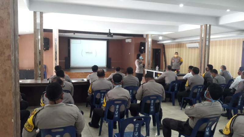 Polresta Deli Sedang Gelar Pembekalan Persiapan Seleksi Pendidikan PAG