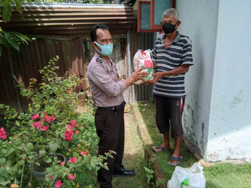 Polsek Beringin Polresta Deli Serdang Gelar Baksos Sabtu Berkat