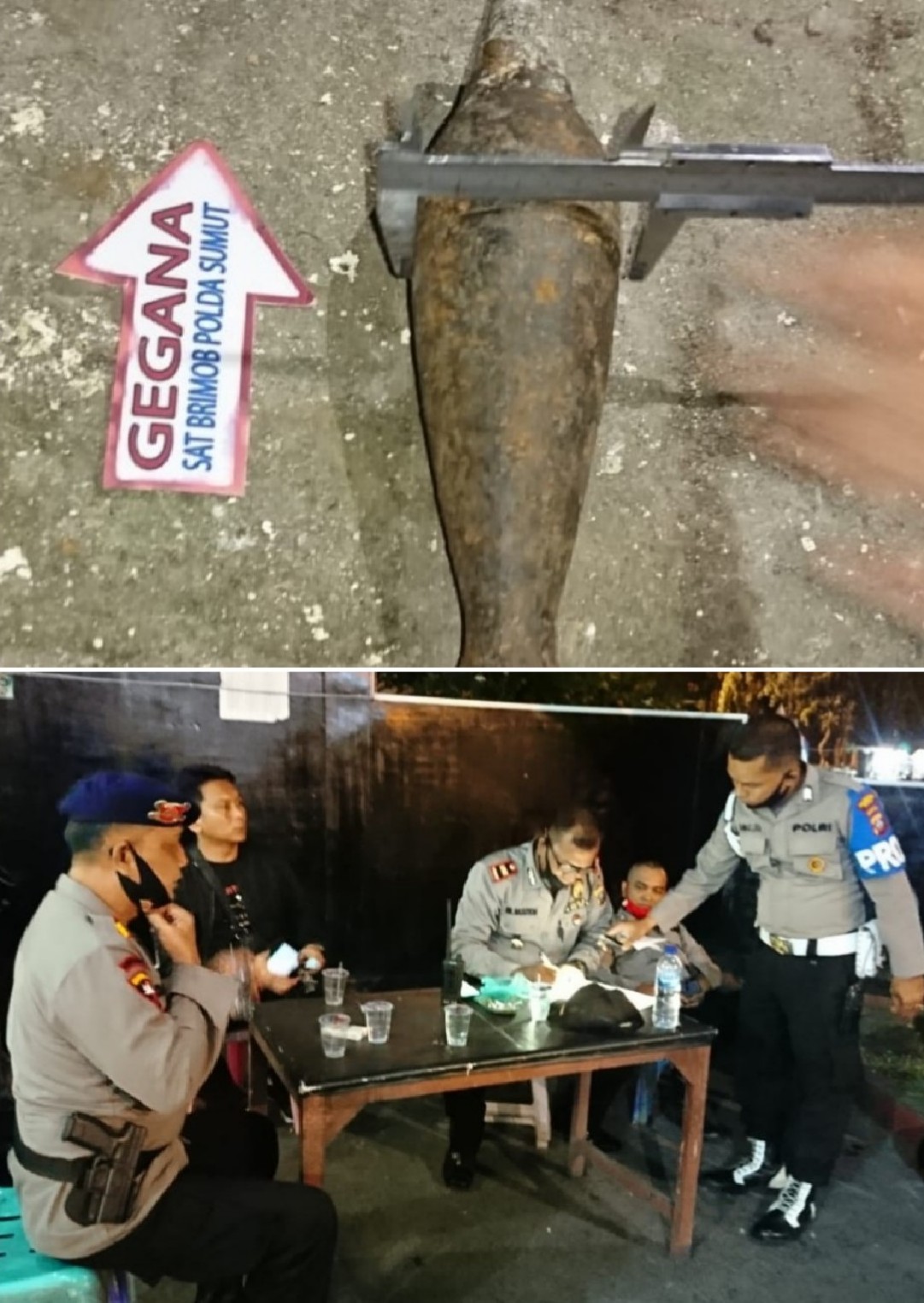 Temuan BOM Oleh 3 Bocah Dilaporkan ke Polsek Medan Kota