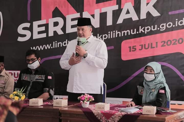 Wako Solok Hadiri Gerakan Klik Serentak KPU