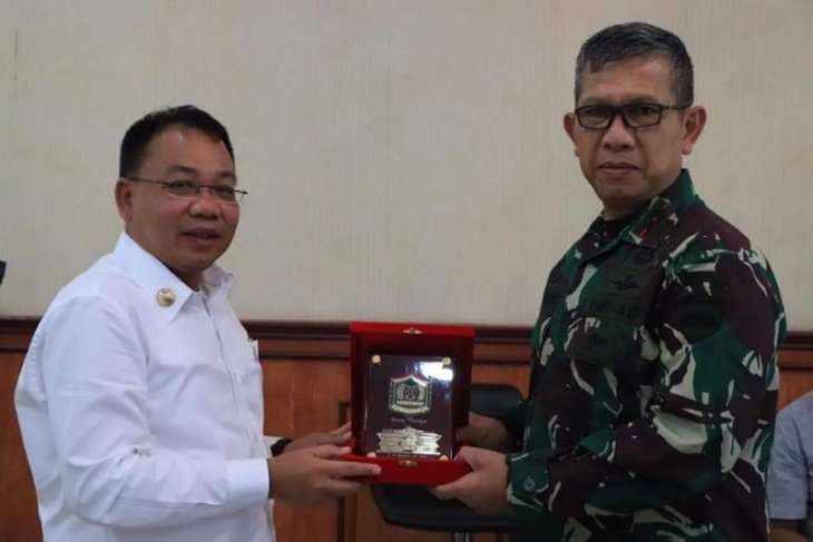 Pangdam Bukit Barisan silaturahmi dengan Wali Kota Binjai