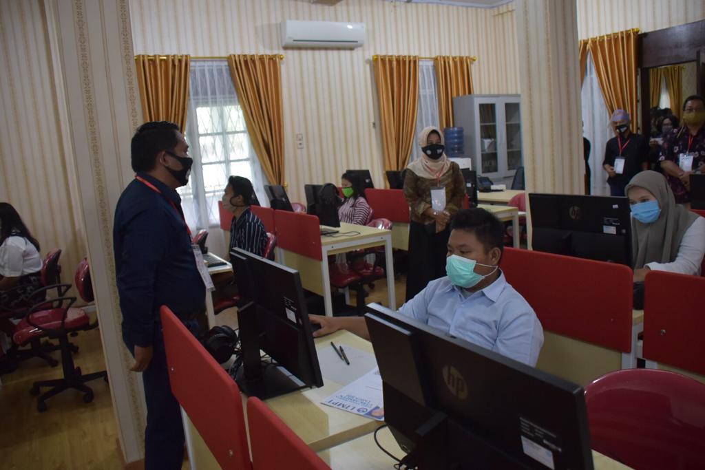 UTBK-SBMPTN di Unimed dan USU Lancar