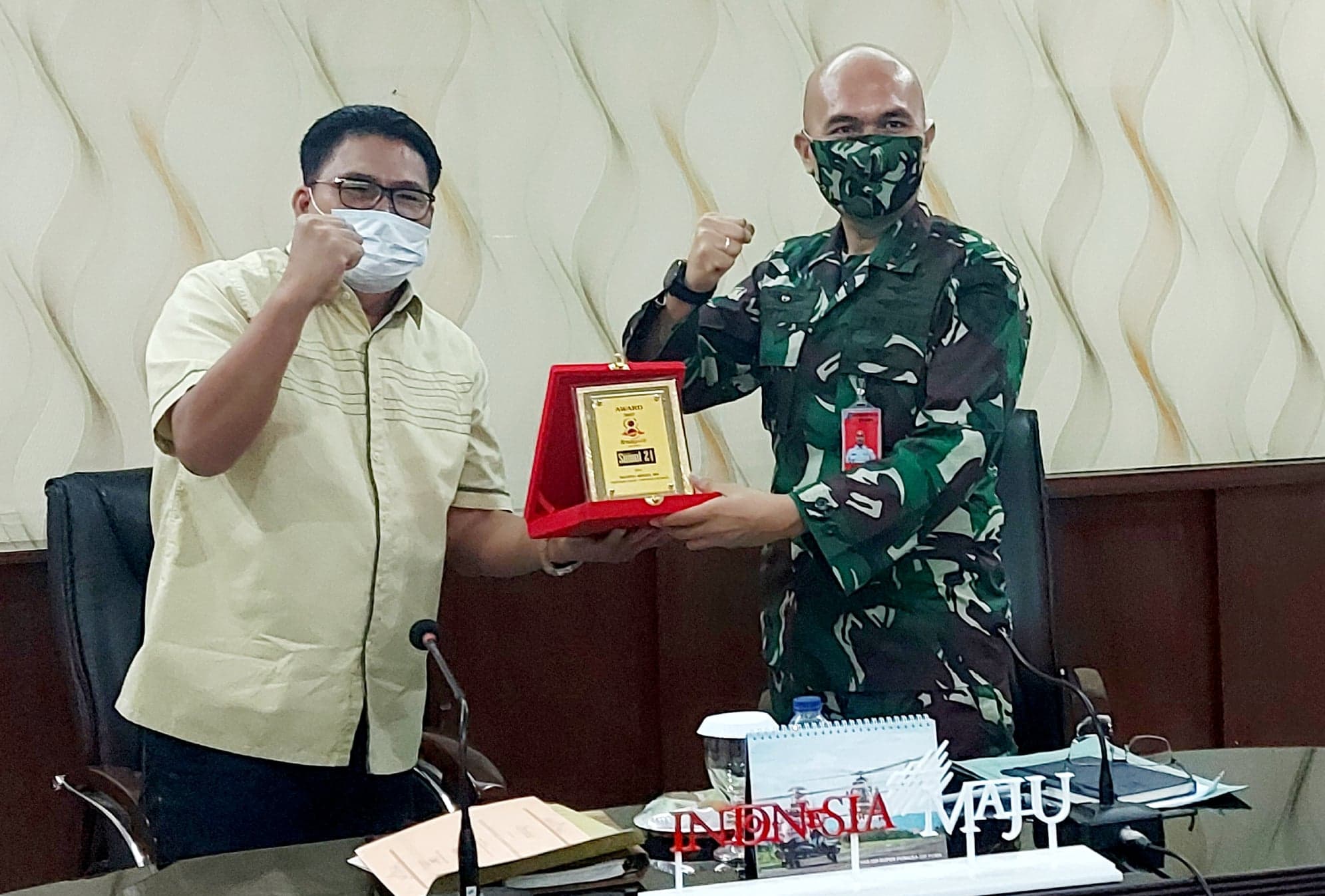 Danlanud Soewondo Bangun Sinergitas dengan Media, Kol Pnb J H Ginting : Sinergitas Dengan Media Sangat Perlu