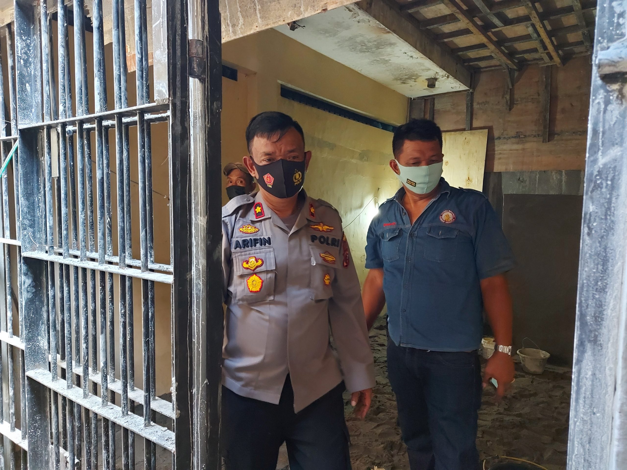 Tahanan Polsek Medan Timur Over Kapasitas, Swadaya Sendiri Bangun Rutan Baru