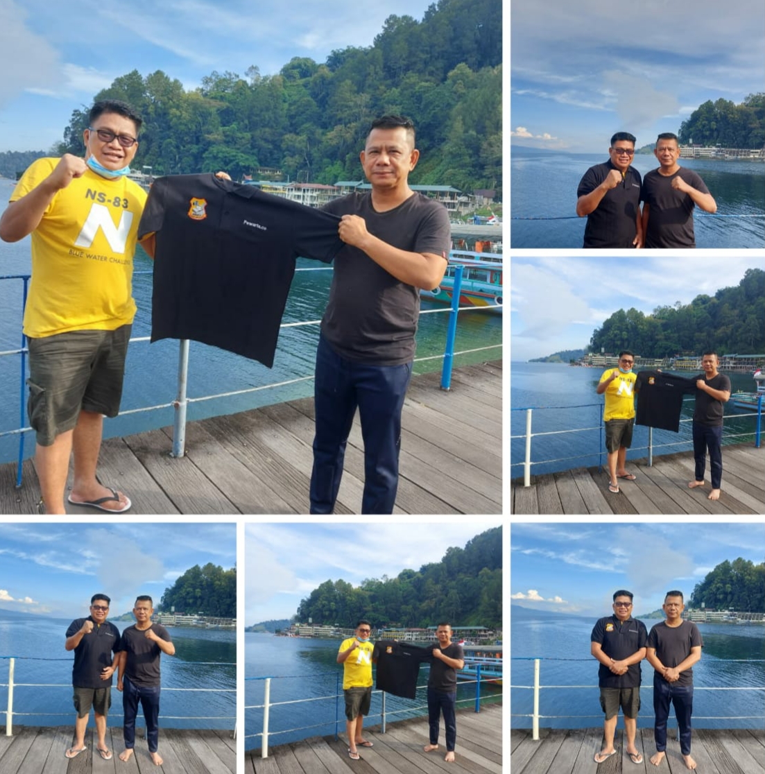 Anto Genk Apresiasi Pewarta, Ketua Pewarta Polrestabes Medan Berikan Baju Uniform Kepada Tokoh Jurnalis Sumut