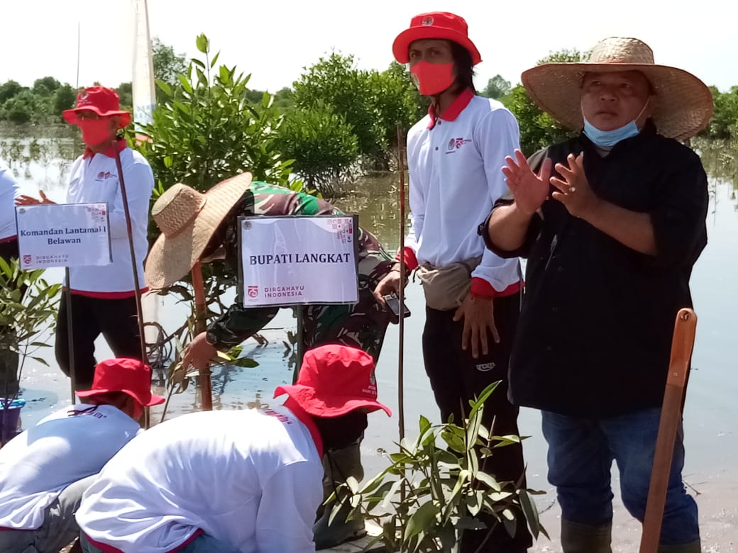 Bupati Langkat : Kami Siap Menjaga dan Mendukung Pelestarian Hutan Mangrove