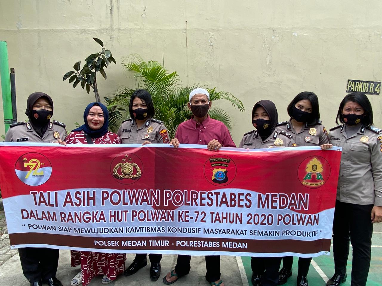 Kompol M Arifin: Polsek Medan Timur Sumbang Pohon dan Benih Ikan