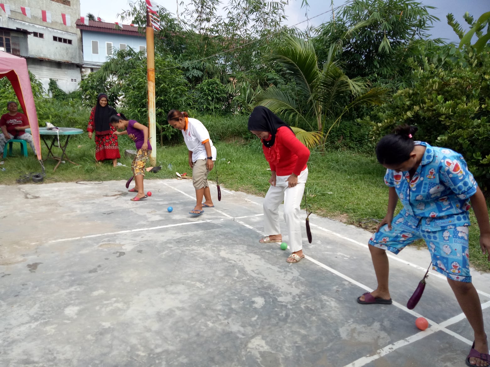 Warga Kp Mandailing Medan Baru Larut Dalam Lomba 17-an