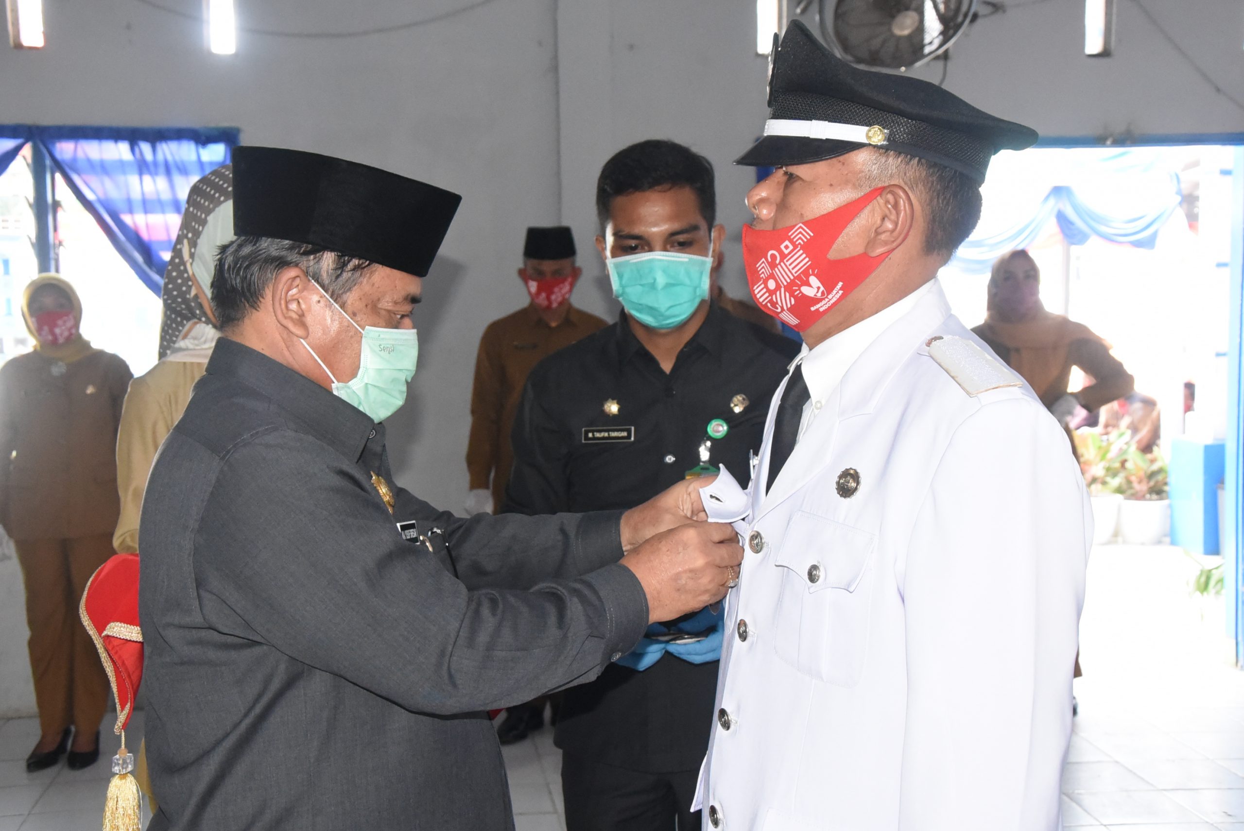 HM Ali Yusuf Siregar Lantik Kades PAW Desa Tuntungan II