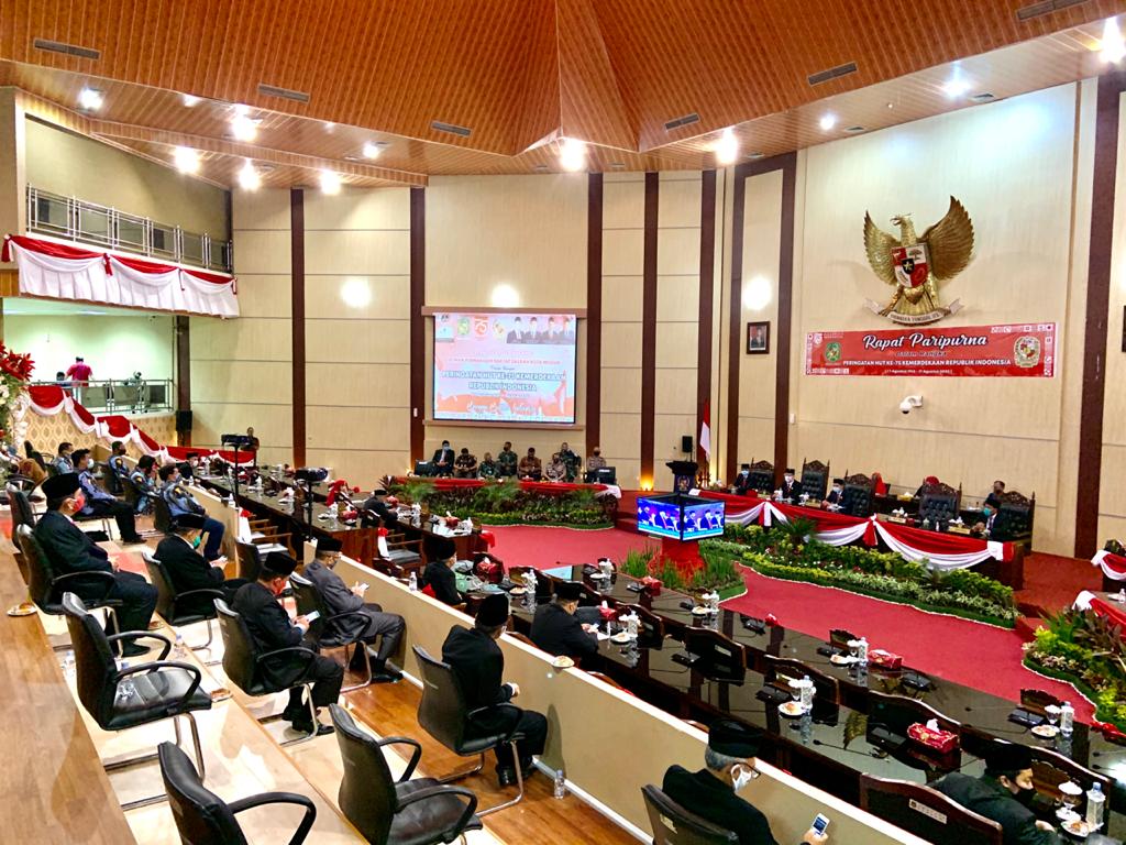 Sekda & Pimpinan OPD Ikuti Pidato Kenegaraan Presiden RI