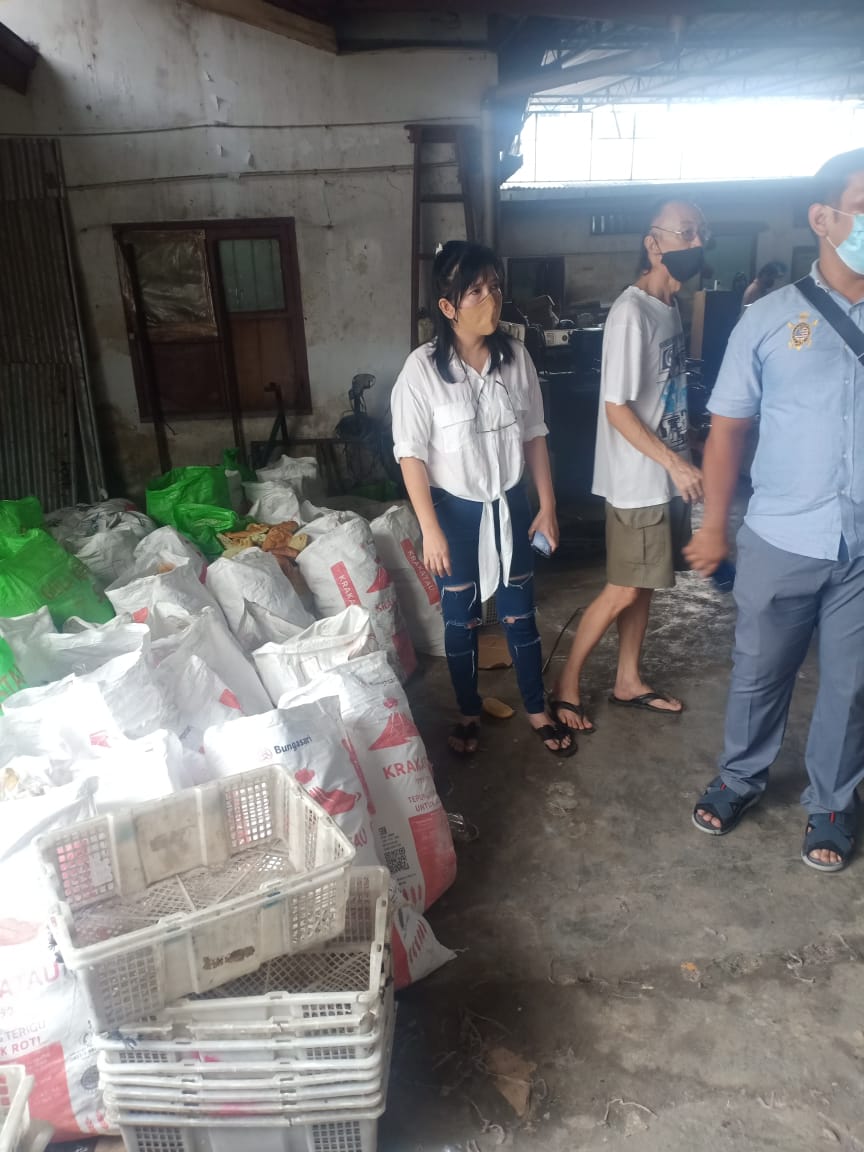 Tidak Penuhi Standar Kesehatan dan Pangan, Polsek Medan Timur Gerebek Pabrik Pembuatan Roti 