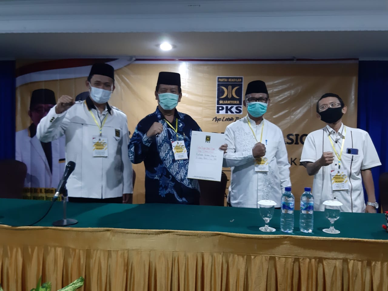 PKS Usung Pasangan Balon Bupati Radiapoh Hasiolan Sinaga dan H. Zonny Waldi Pilkada Simalungun