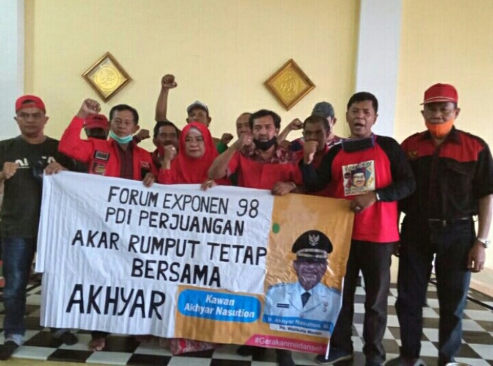 Kader Akar Rumput PDIP Tolak Vobby-Aulia, Siap Menangkan Salman Akhyar