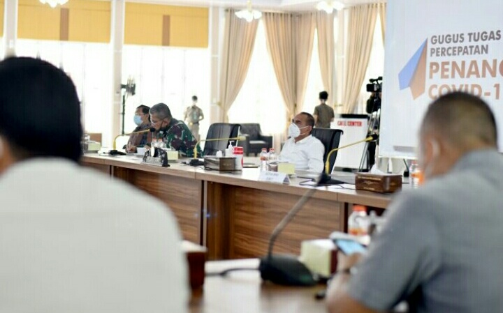 Pergub Peningkatan Disiplin dan Penegakan Hukum Protokol Kesehatan di Sumut Sudah Berlaku