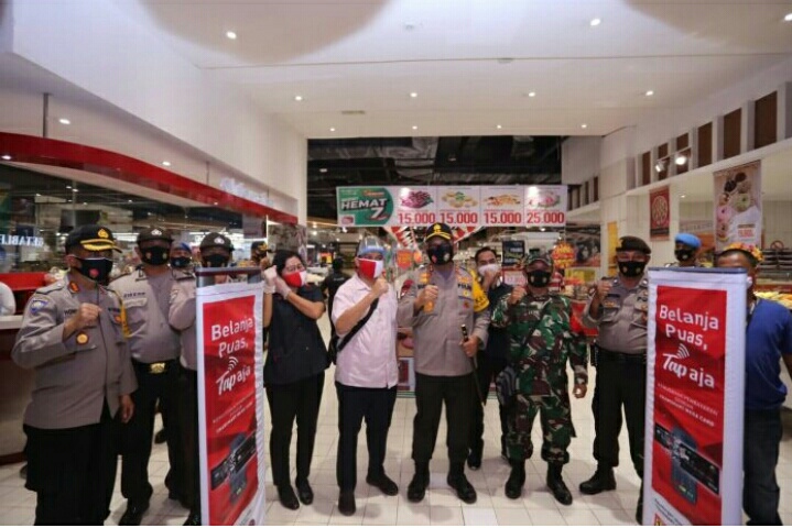 Kunjungi Plaza Medan Fair, Kapoldasu Pastikan Masyarakat Disiplin Pakai Masker