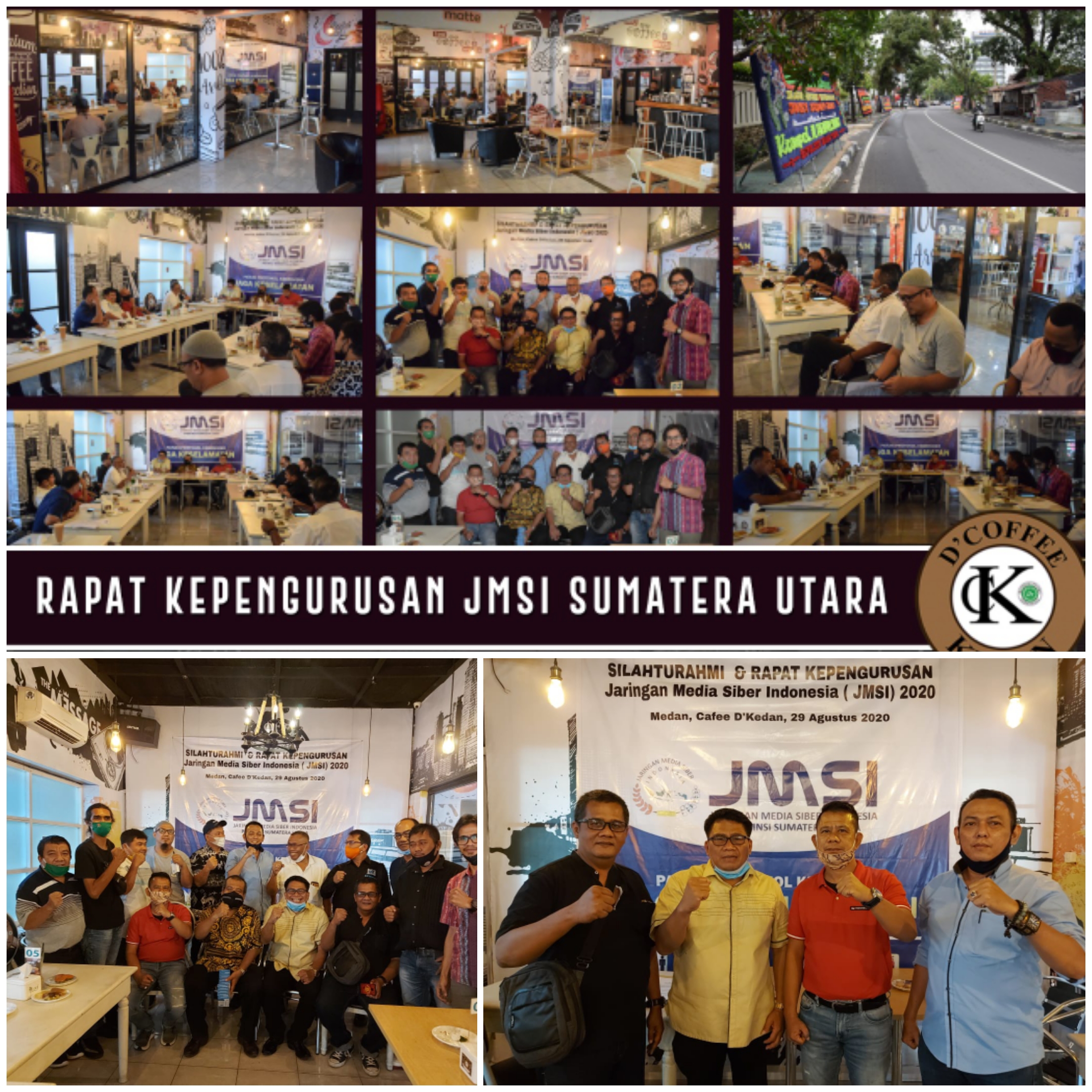 Kepengurusan Jaringan Media Siber Indonesia (JMSI) Sumatera Utara Periode 2020-2025 Terbentuk