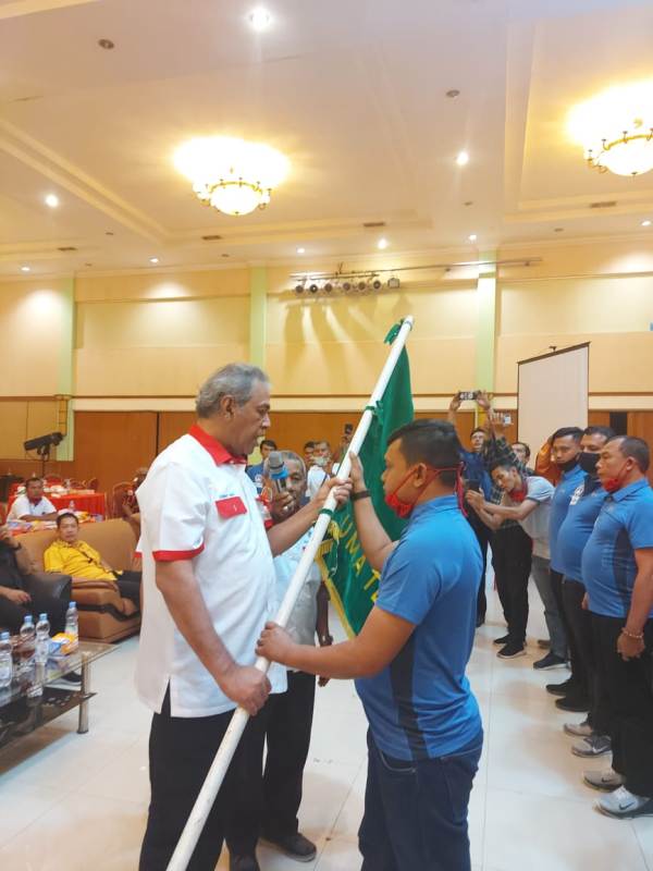 M. Ikhsan Pimpin Askab PSSI Labuhanbatu 2020-2024-Menang Telak di KLB