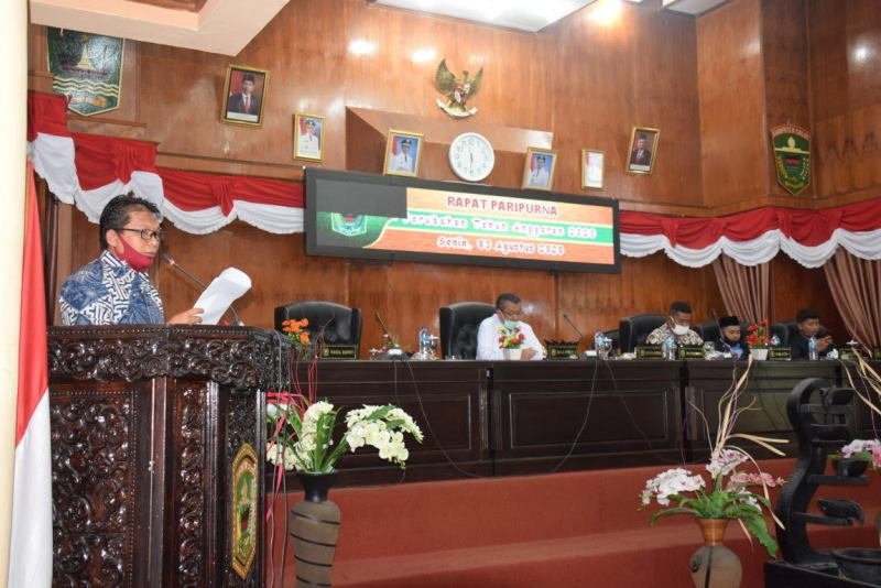 DPRD Kabupaten Solok Gelar Paripurna Pembahasan Lua PPAS Perubahan