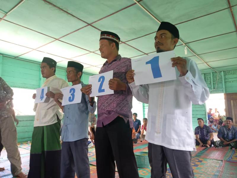 Tahapan Pilkades Mulai Rampung Para Calon Cabut Nomor