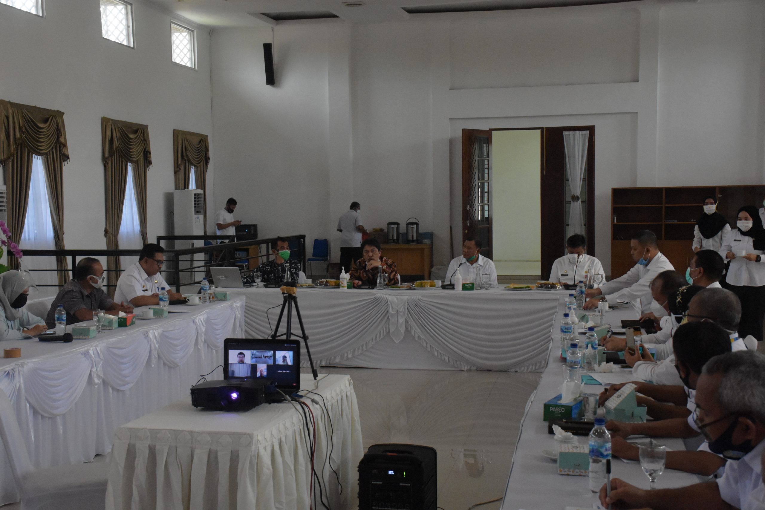 Pemkab Deliserdang Gelar Rakor Penertiban PSU Dengan KPK