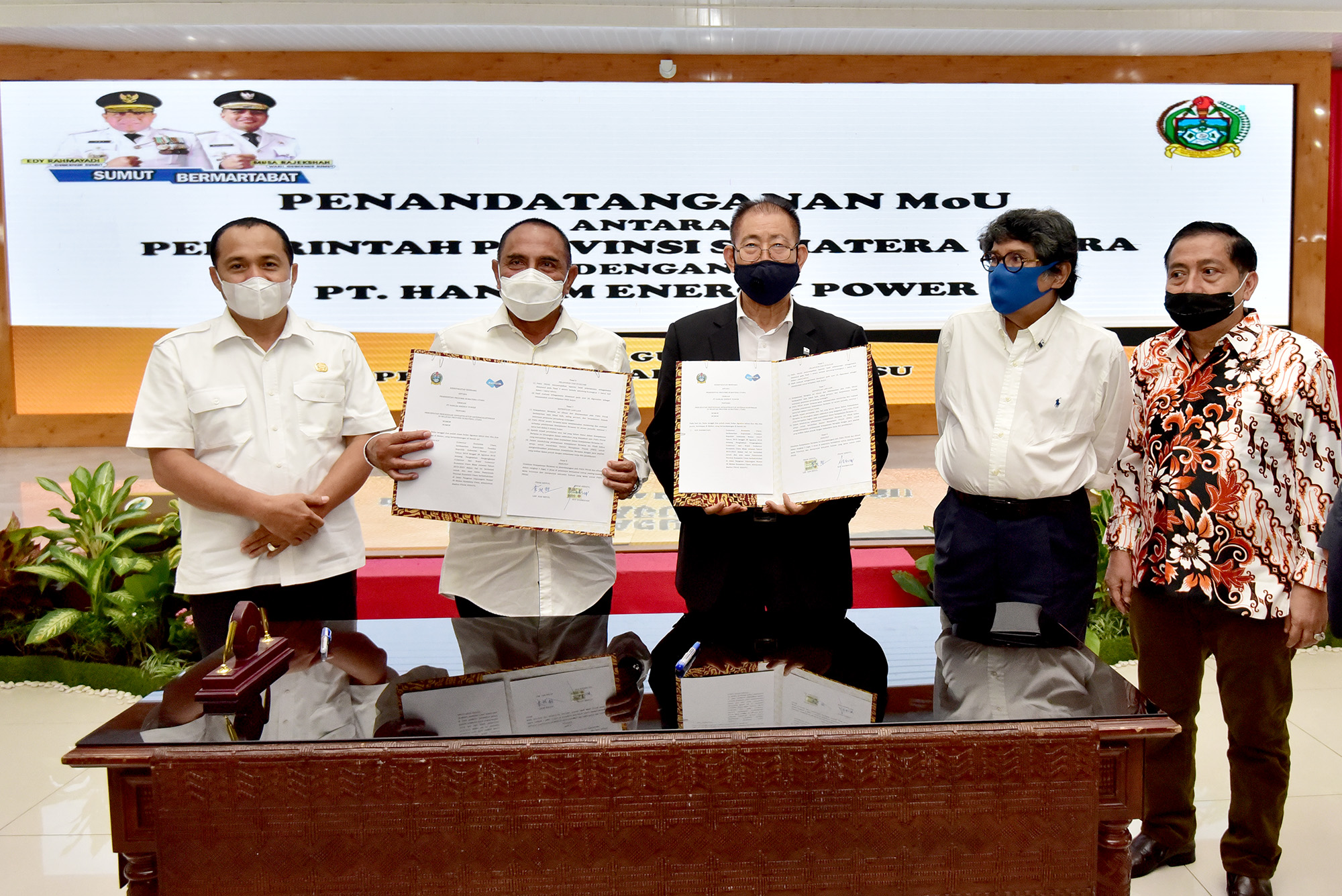 Kerjasama Korsel, Sumut Bangun Listrik 4.800 Megawatt