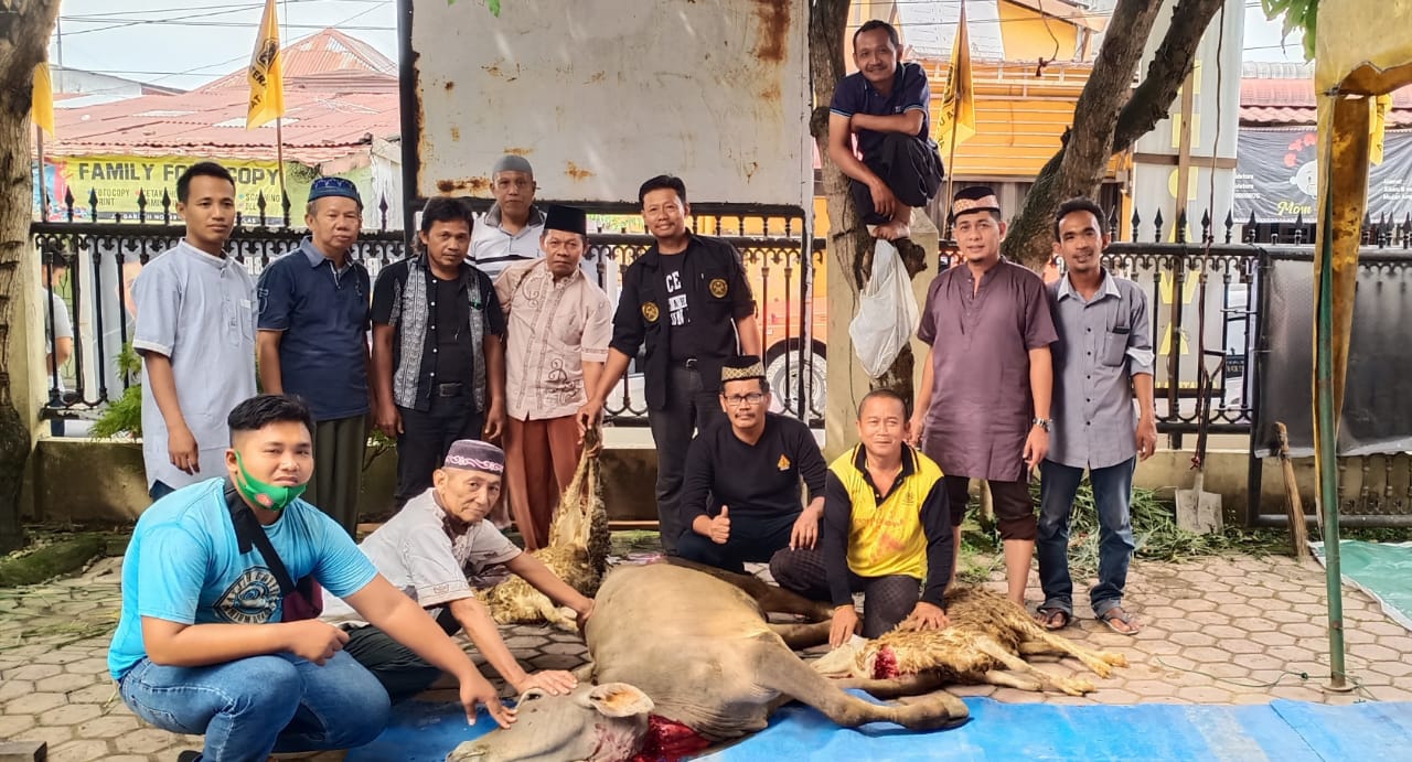 DPW Pendawa Sumut Sembelih Hewan Qurban