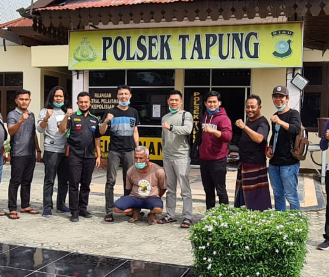 21 Hari Bersembunyi Tersangka Pembunuh Fitri Yanti Warga Jalan Bromo Ditangkap di Riau