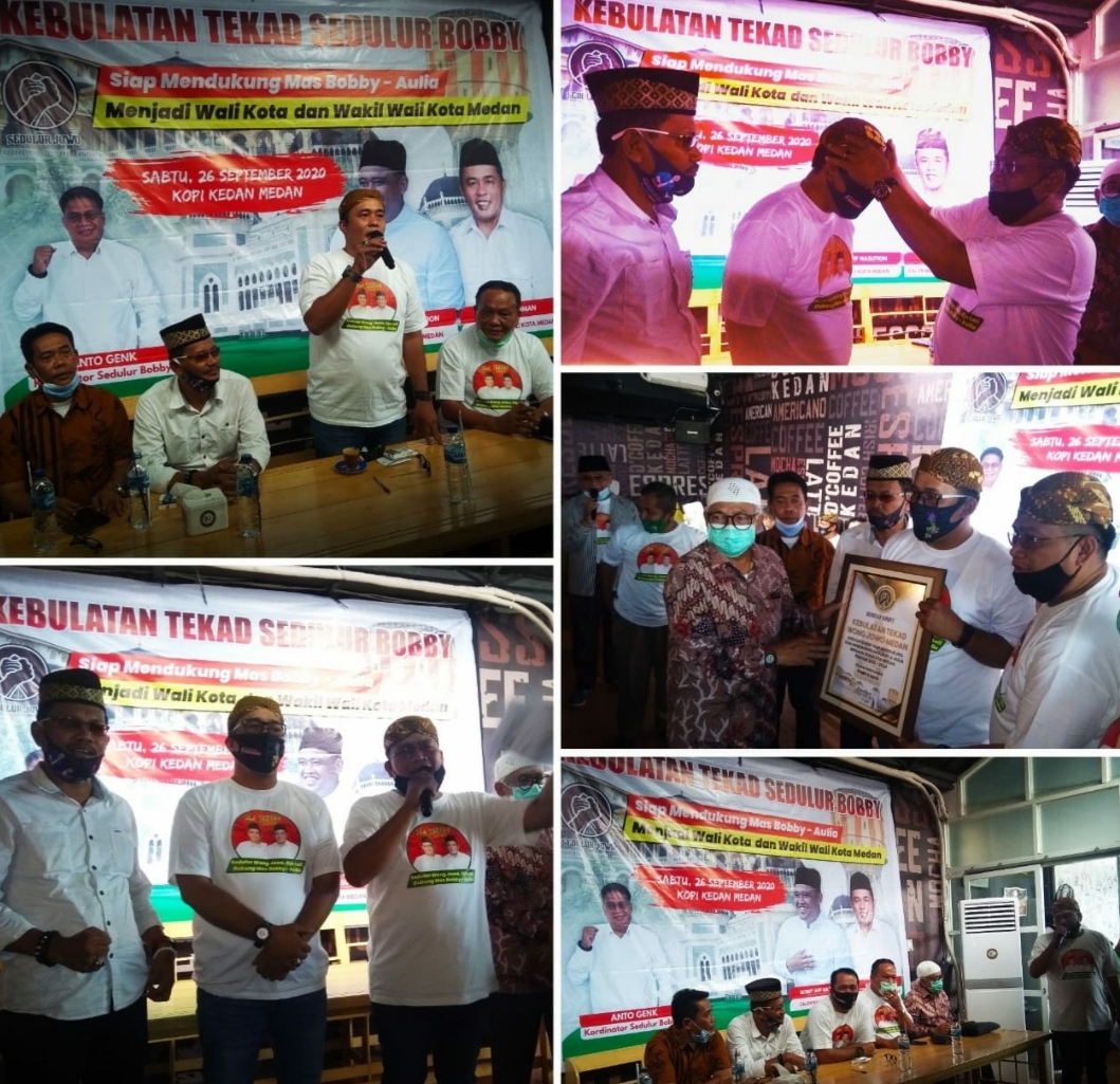 Jowo Medan Bersatu Bersama Sedulur Mas Bobby Bulatkan Tekad Dukungan dan Memenangkan Boby - Aulia