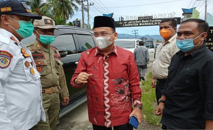 Pemkab Madina sambut Pjs Bupati, Dahler Lubis : Siap Menjaga Netralitas PNS di Pilkada