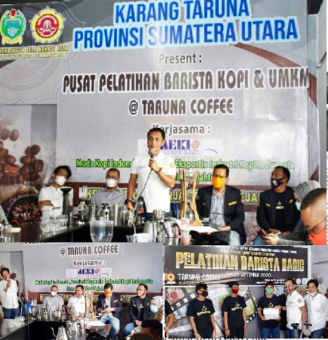 Gelar Pelatihan Barista Basic, Dedi Dermawan : 