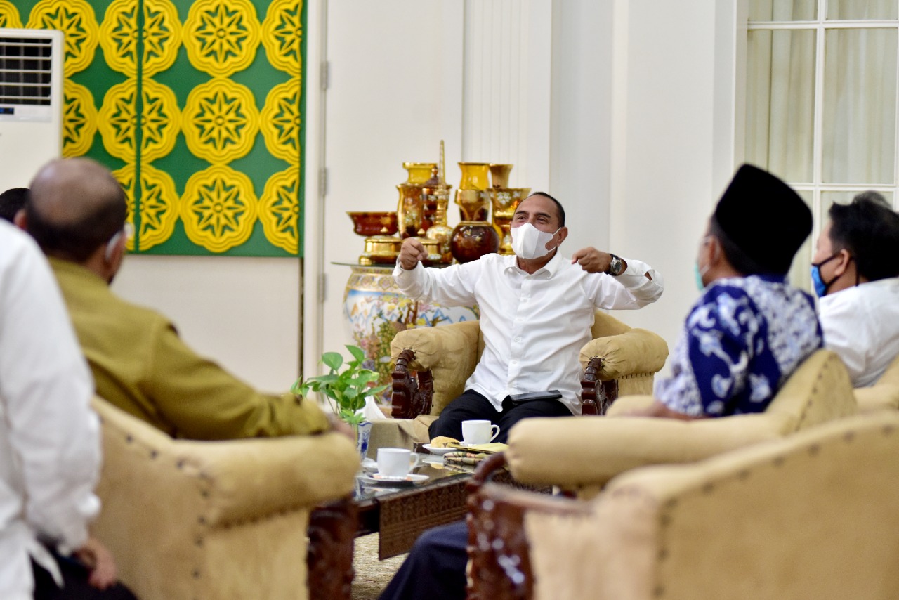 Gubsu Ajak Bupati/Walikota Perkuat Ketahanan Pangan - Antisipasi Ancaman Dampak Covid-19