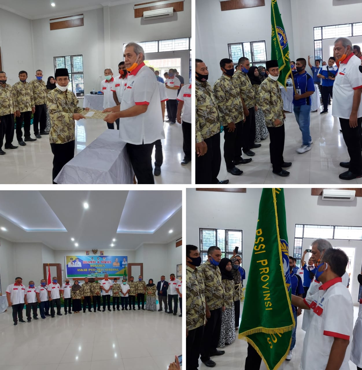 Askab PSSI Deliserdang Gelar Kongres, Kodrat Shah: Manfaatkan Sport Center Dengan Baik