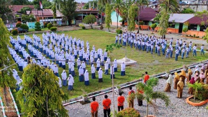 Satgas Pramuka Abdya Sosialisasi Pencegahan Covid-19 ke Sekolah